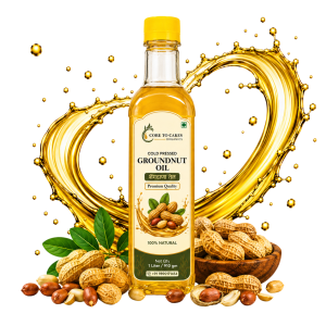 groundnut oil lable 1liter
