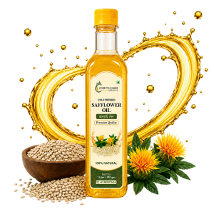 safflower oil lable 1 liter